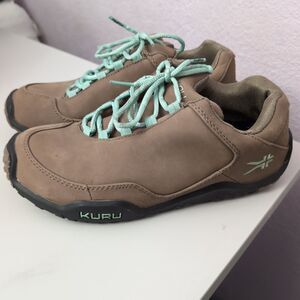 Kuru Chicane Womens Size 9 Trail Hiking Shoes Brown Suede Sneakers Kuru Shoes